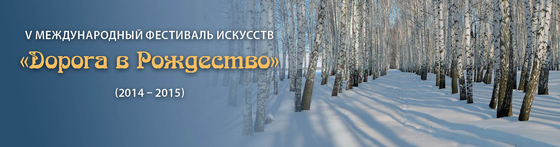 V Международный фестиваль искусств "Дорога в рождество"