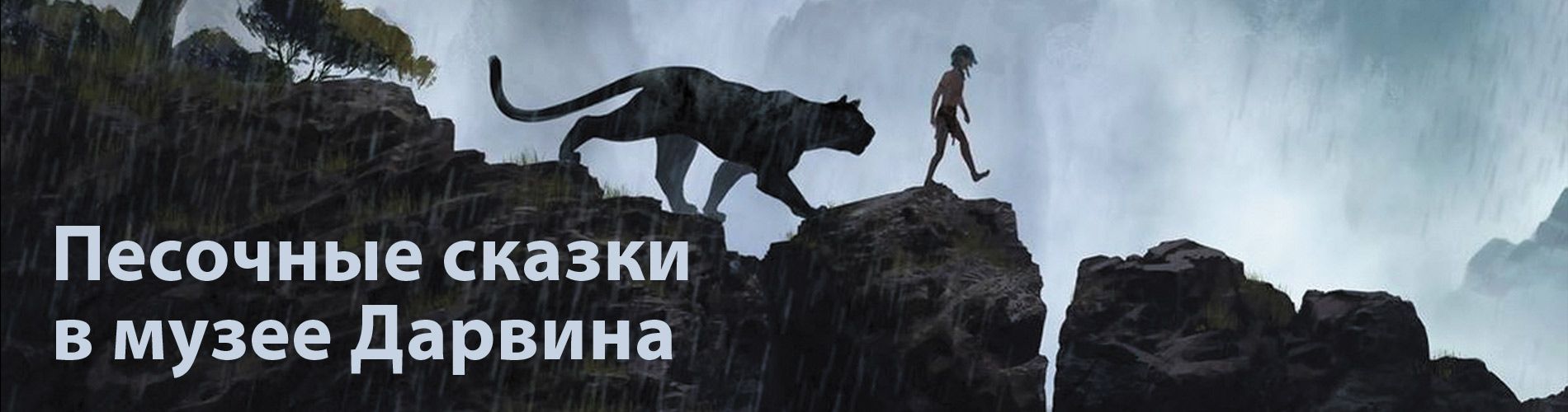 Песочные сказки в музее Дарвина